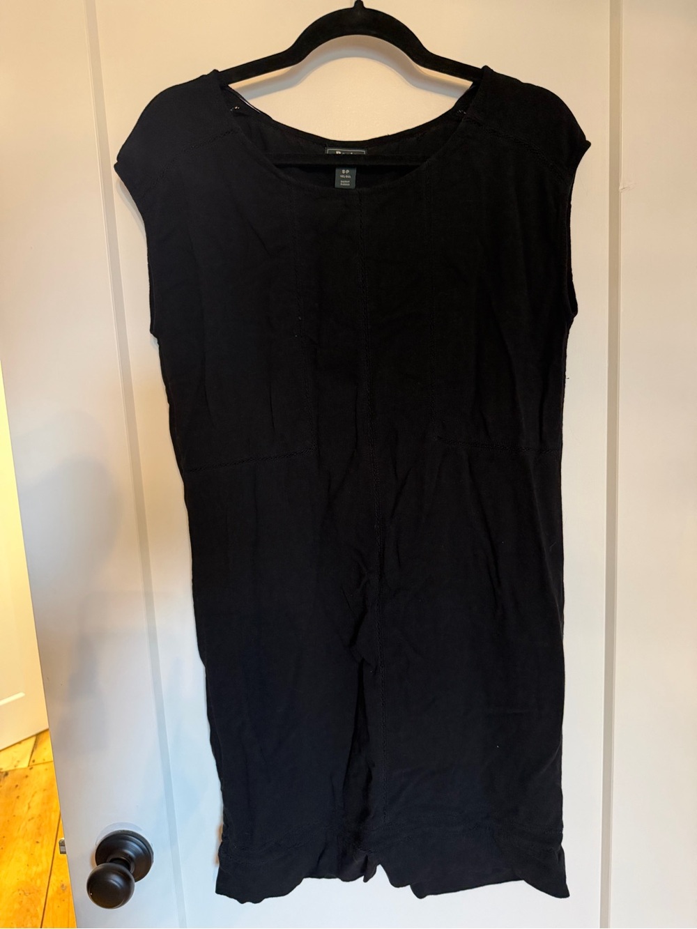 Roots Black Sleeveless Knit Tunic